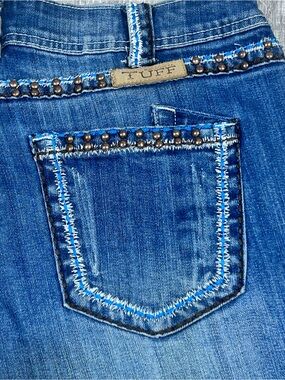 Cowgirl Tuff Copper Gypsy Jeans 28L Bootcut Studded Western Embellished Eque